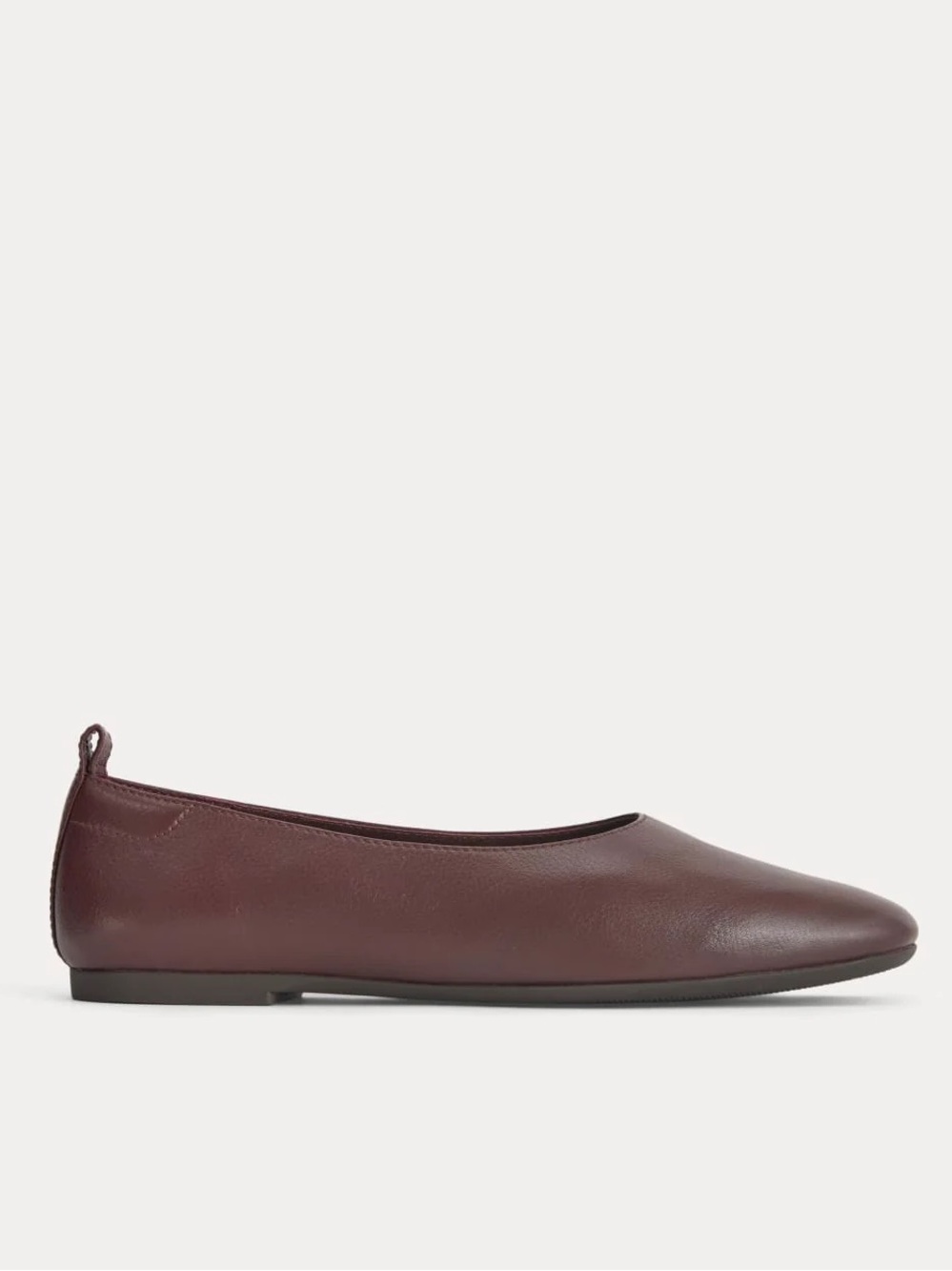 Everlane burgundy the day glove 38